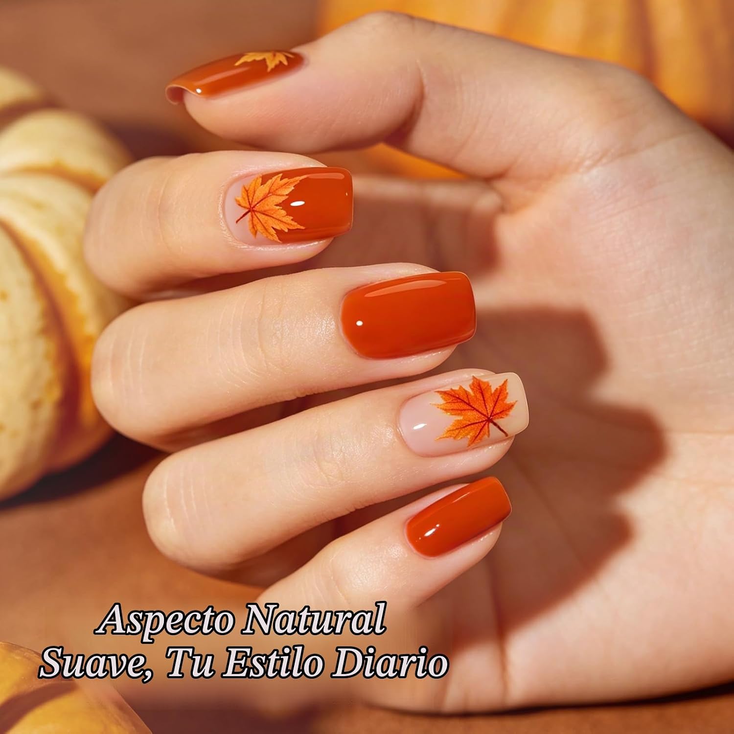 ESMALTE GEL BORN PRETTY OTOÑO INVIERNO SET 6 COLORES NARANJA CHOCOLATE BURDEO - 4