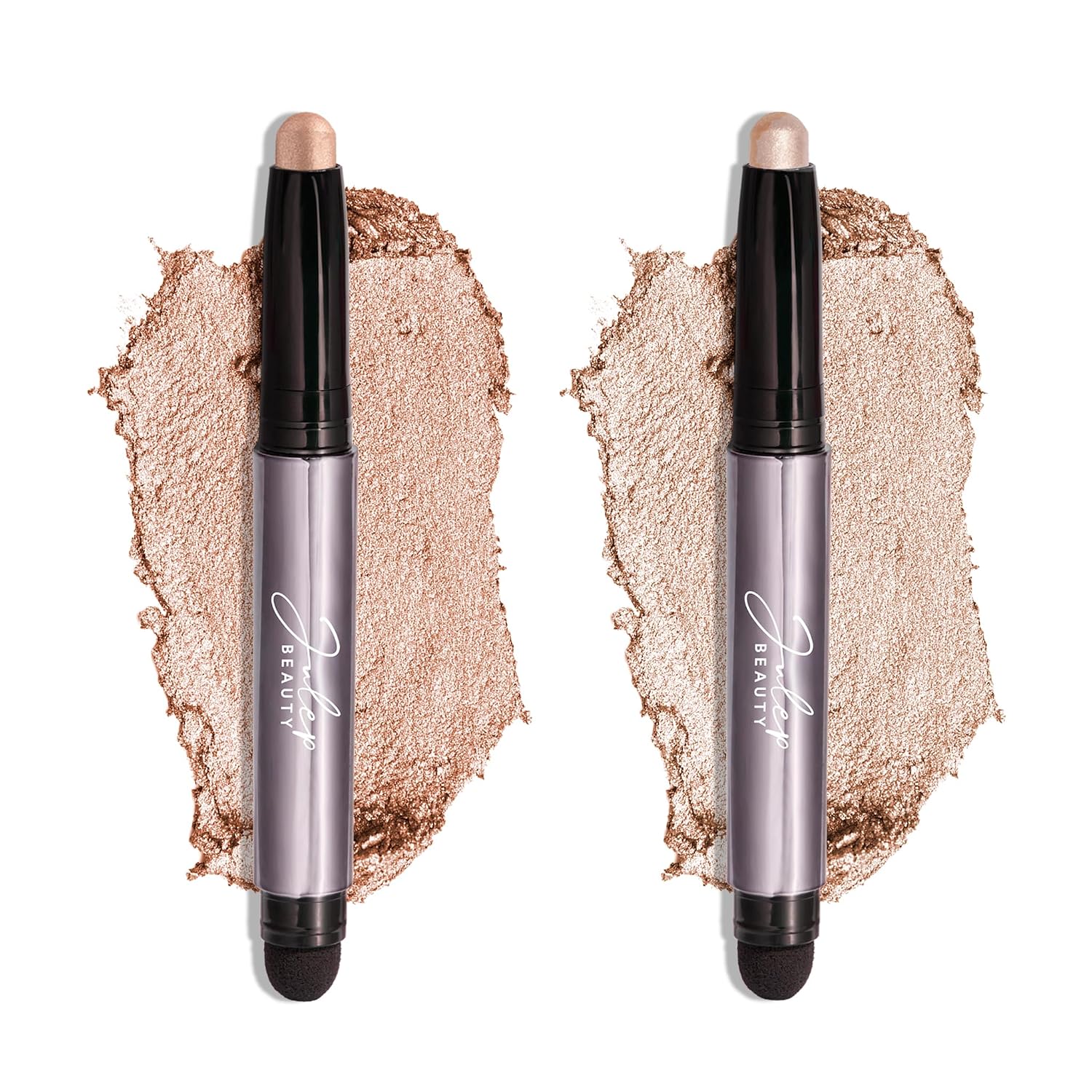 SOMBRA DE OJOS JULEP EYESHADOW 101 CRÈME-TO-POWDER STICK DUO PERLA Y CHAMPAÑA SHIMMER - 1