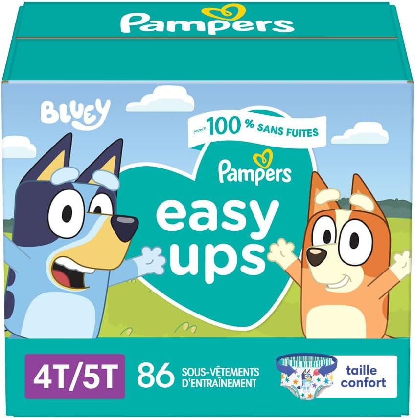 PAÑALES DE ENTRENAMIENTO PAMPERS EASY UPS TALLA 6 (4T-5T) 86 UNIDADES - 2