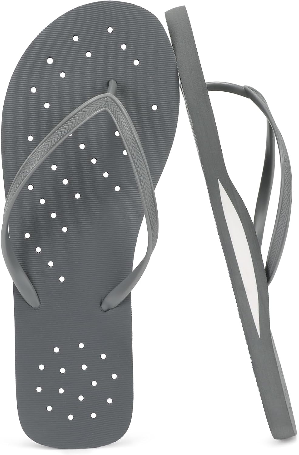 SANDALIAS STQ PARA HOMBRE CON SOPORTE DE ARCO Y SUELA ANTIDESLIZANTE GRIS OSCURO - 1