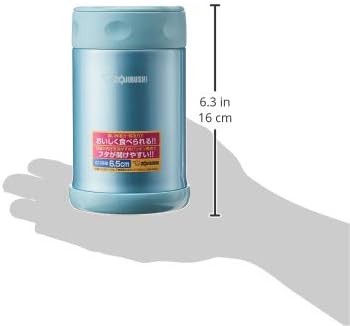 CONTENEDOR DE ALIMENTOS ZOJIRUSHI ACERO INOXIDABLE 17 ONZAS AZUL AGUA - 3