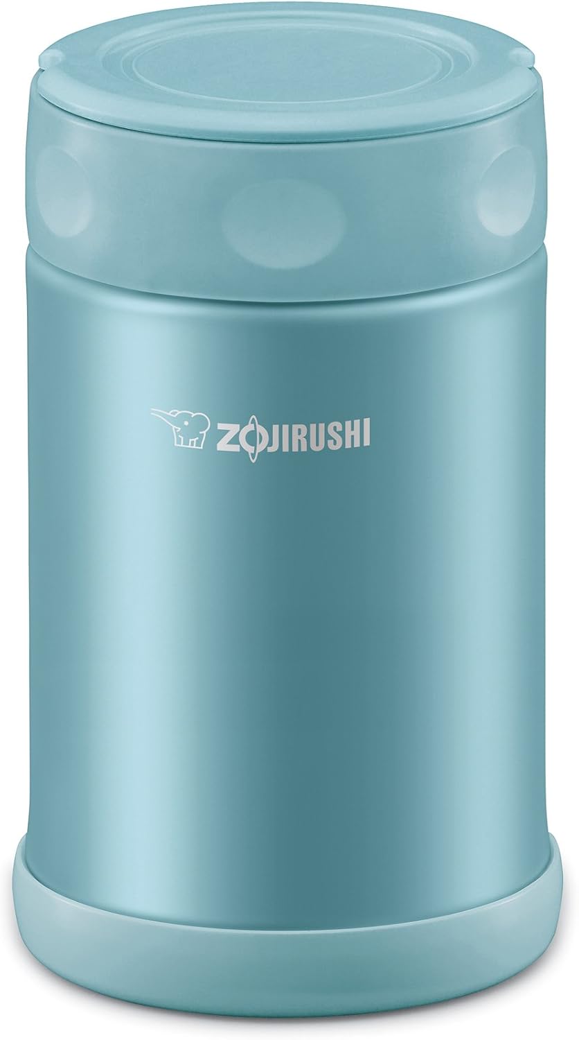 CONTENEDOR DE ALIMENTOS ZOJIRUSHI ACERO INOXIDABLE 17 ONZAS AZUL AGUA - 4