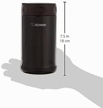 CONTENEDOR DE ALIMENTOS ZOJIRUSHI ACERO INOXIDABLE 740 ML MARRÓN OSCURO - 3