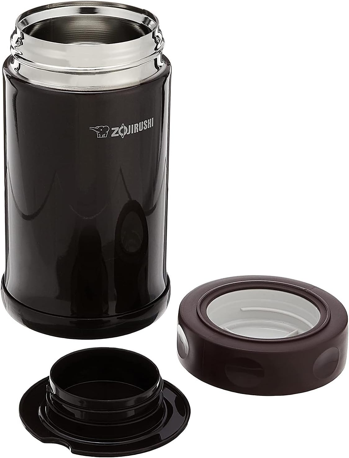 CONTENEDOR DE ALIMENTOS ZOJIRUSHI ACERO INOXIDABLE 740 ML MARRÓN OSCURO - 4