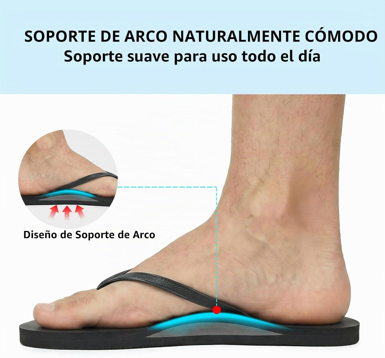 SANDALIAS DE DUCHA STQ PARA HOMBRE MODELO ST251857 NEGRO - 5