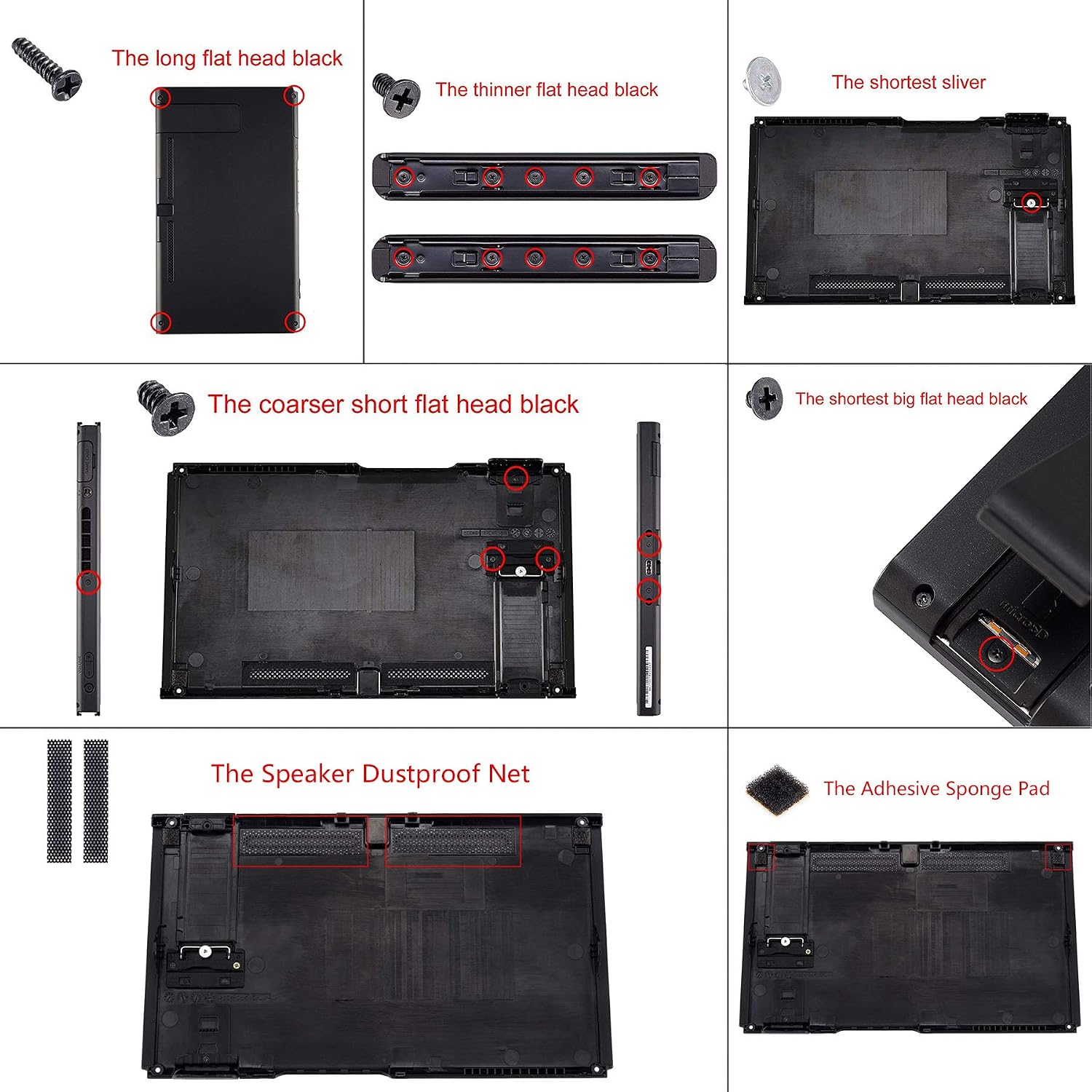 KIT DE CARCASA Y BOTONES DE REEMPLAZO EXTREMERATE PARA NINTENDO SWITCH THE GREAT WAVE - 5