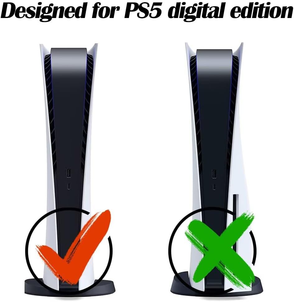 FUNDA PARA PS5 DIGITAL EDITION PEYANZ CON CUBIERTAS PARA CONTROLES - 2