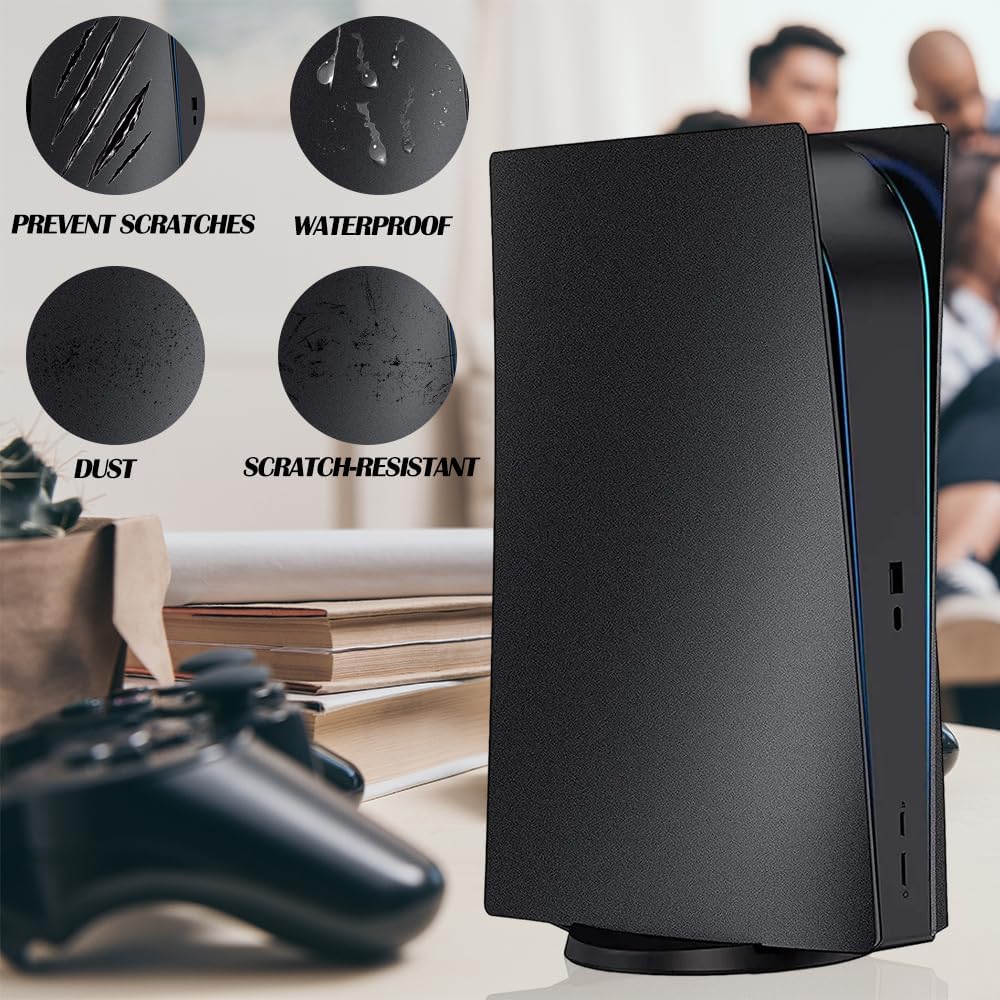 FACEPLATE COVER PARA PS5 DIGITAL EDITION PEYANZ + 2 COBERTORES DE CONTROLES - 3