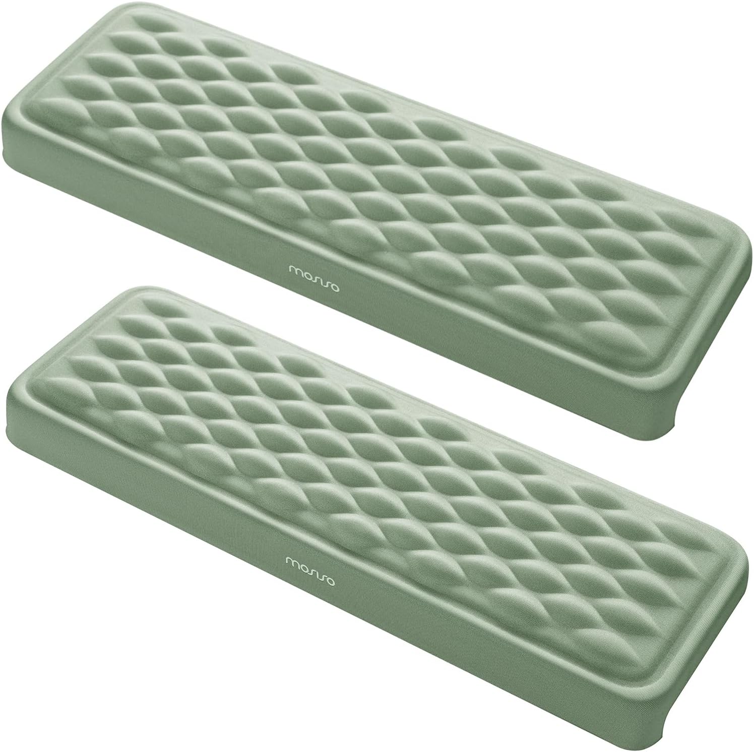 MOSISO APOYABRAZOS PARA ESCRITORIO L-SHAPED ELBOW PAD VERDE ACEITUNA - 1
