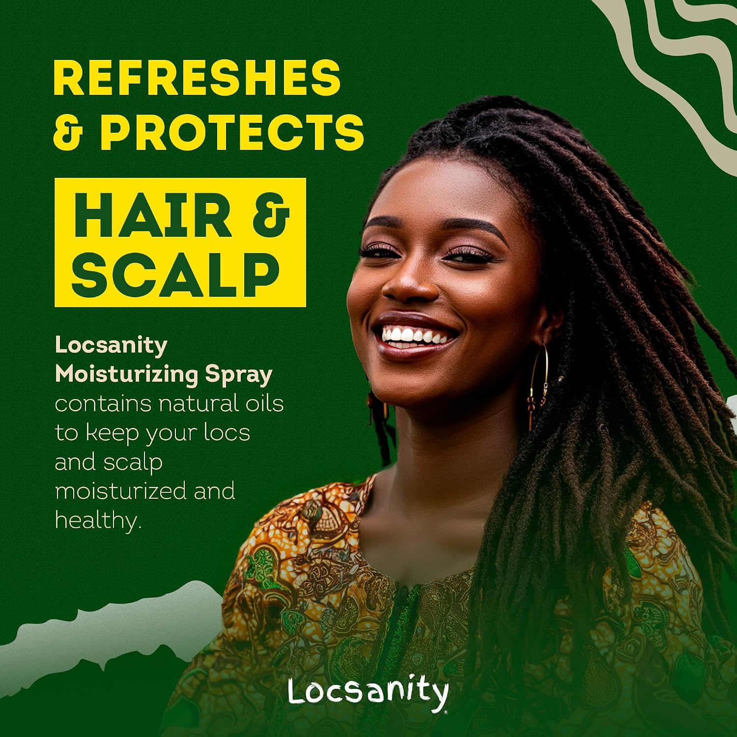 SPRAY HIDRATANTE LOCSANITY AGUA DE ROSAS Y MENTA PARA LOCS 12 FL OZ - 4