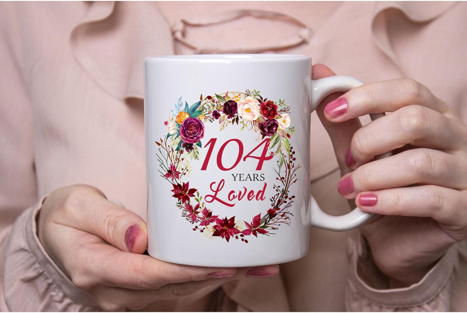 MUG CHOINN 104 AÑOS BLANCO 11 OZ - 3