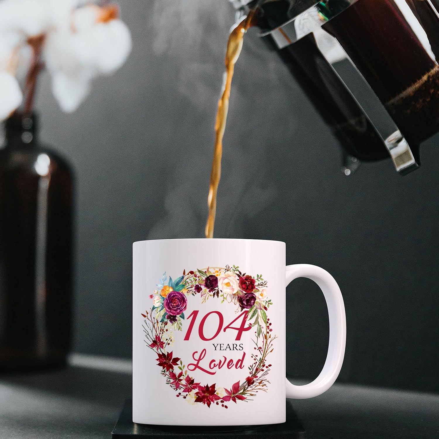 MUG CHOINN 104 AÑOS BLANCO 11 OZ - 5