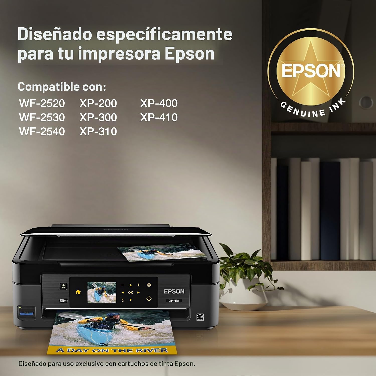 CARTUCHO DE TINTA EPSON 200 CIAN CAPACIDAD ESTÁNDAR T200220 - 3