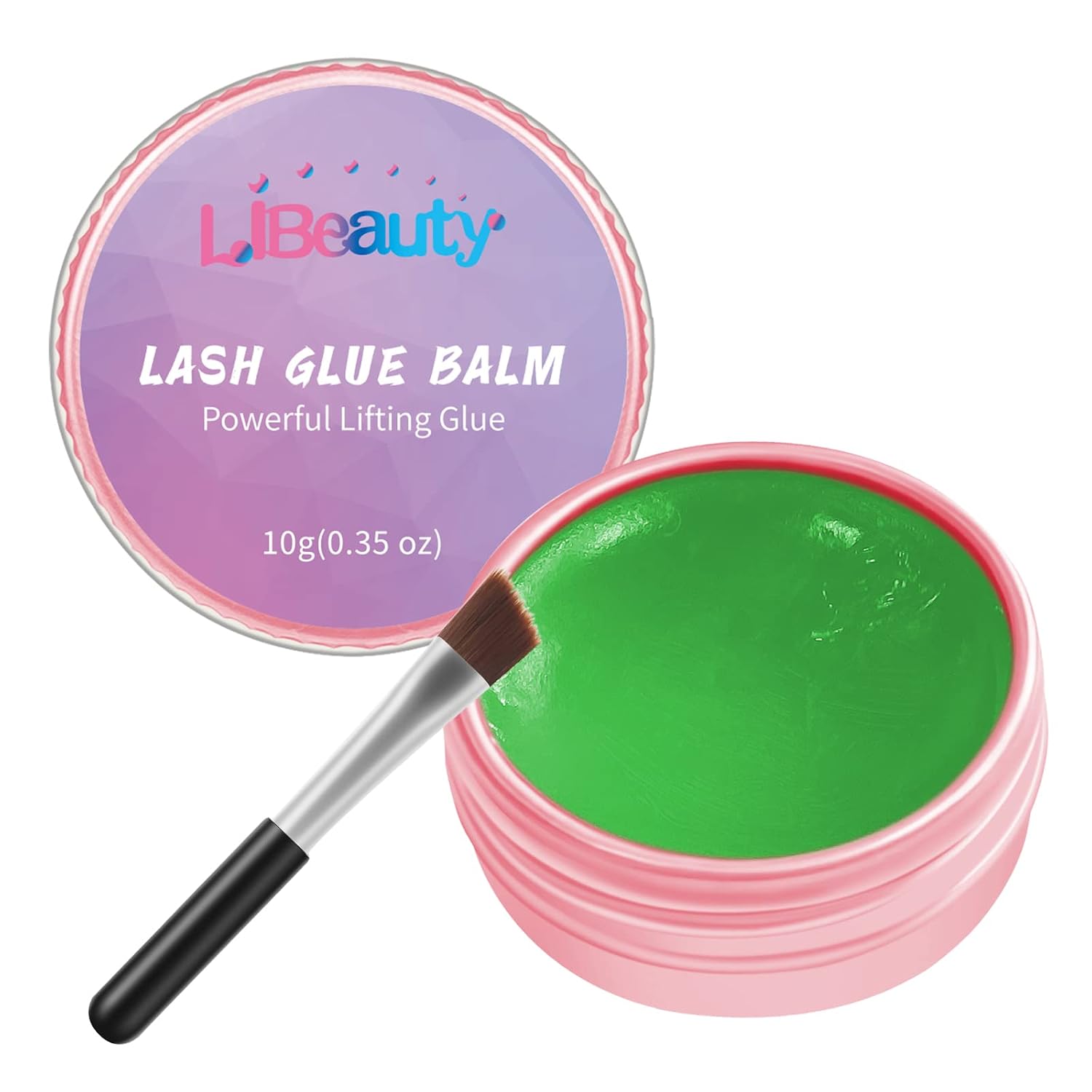LIBEAUTY LASH LIFT GLUE BALM ADHESIVO PARA LIFTING DE PESTAÑAS VERDE MANZANA 10G - 1
