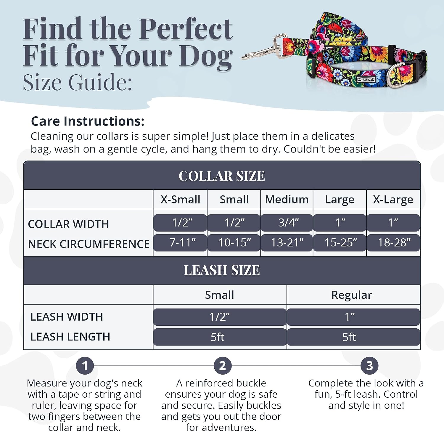 COLLAR Y CORREA LUCKY LOVE DOG BLACKBIRD PARA PERROS MEDIANOS - 4