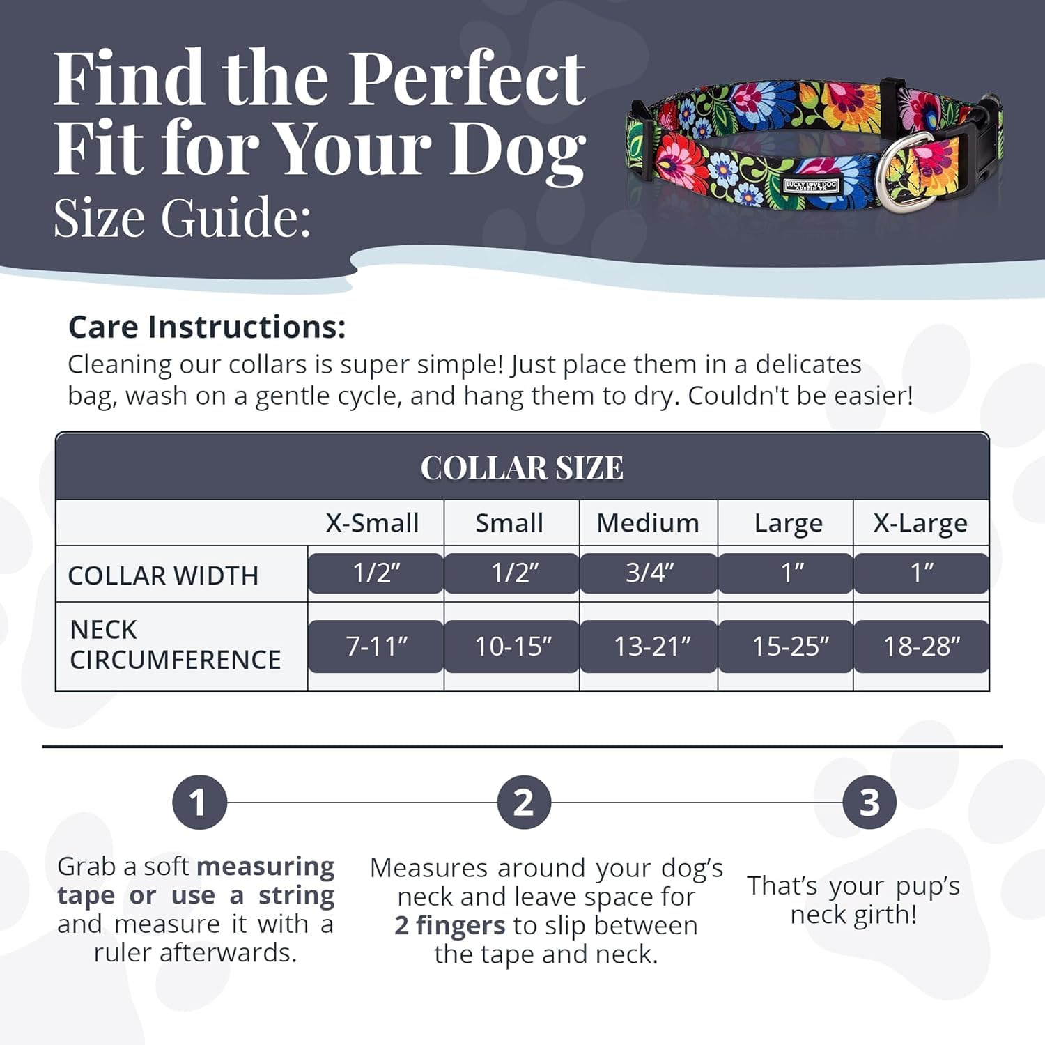 COLLAR AJUSTABLE LUCKY LOVE DOG HANA PARA PERROS PEQUEÑOS - 4