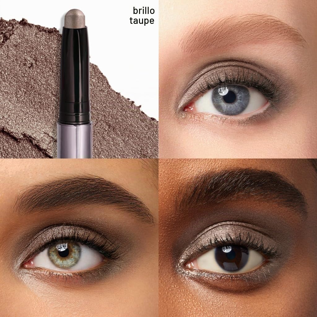 SOMBRA DE OJOS JULEP EYESHADOW 101 CRÈME-TO-POWDER STICK DUO TAUPE SHIMMER Y STONE MATTE - 2