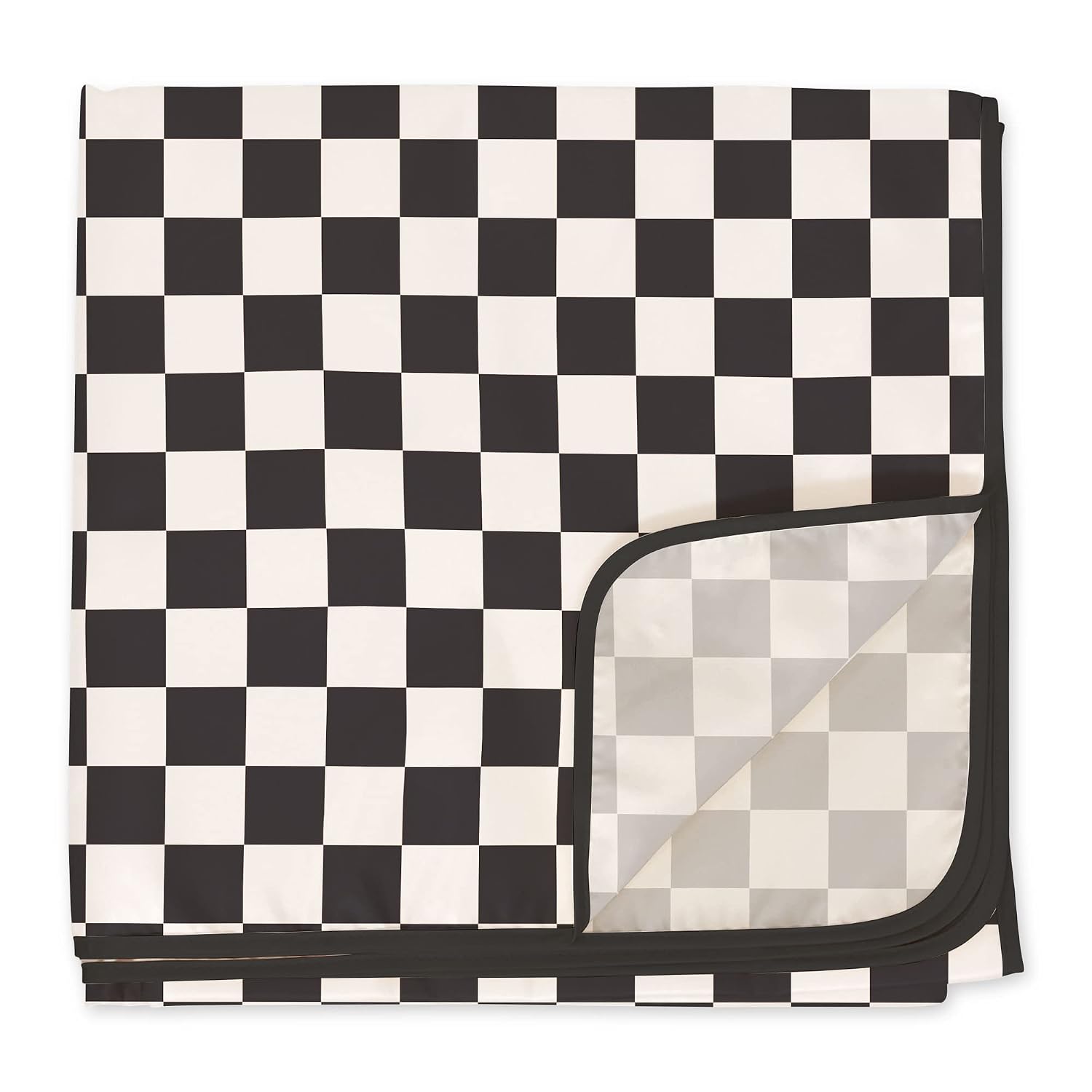 INDIVIDUAL TINY TWINKLE SPLAT MAT 44X44 PULGADAS NEGRO CUADROS - 2