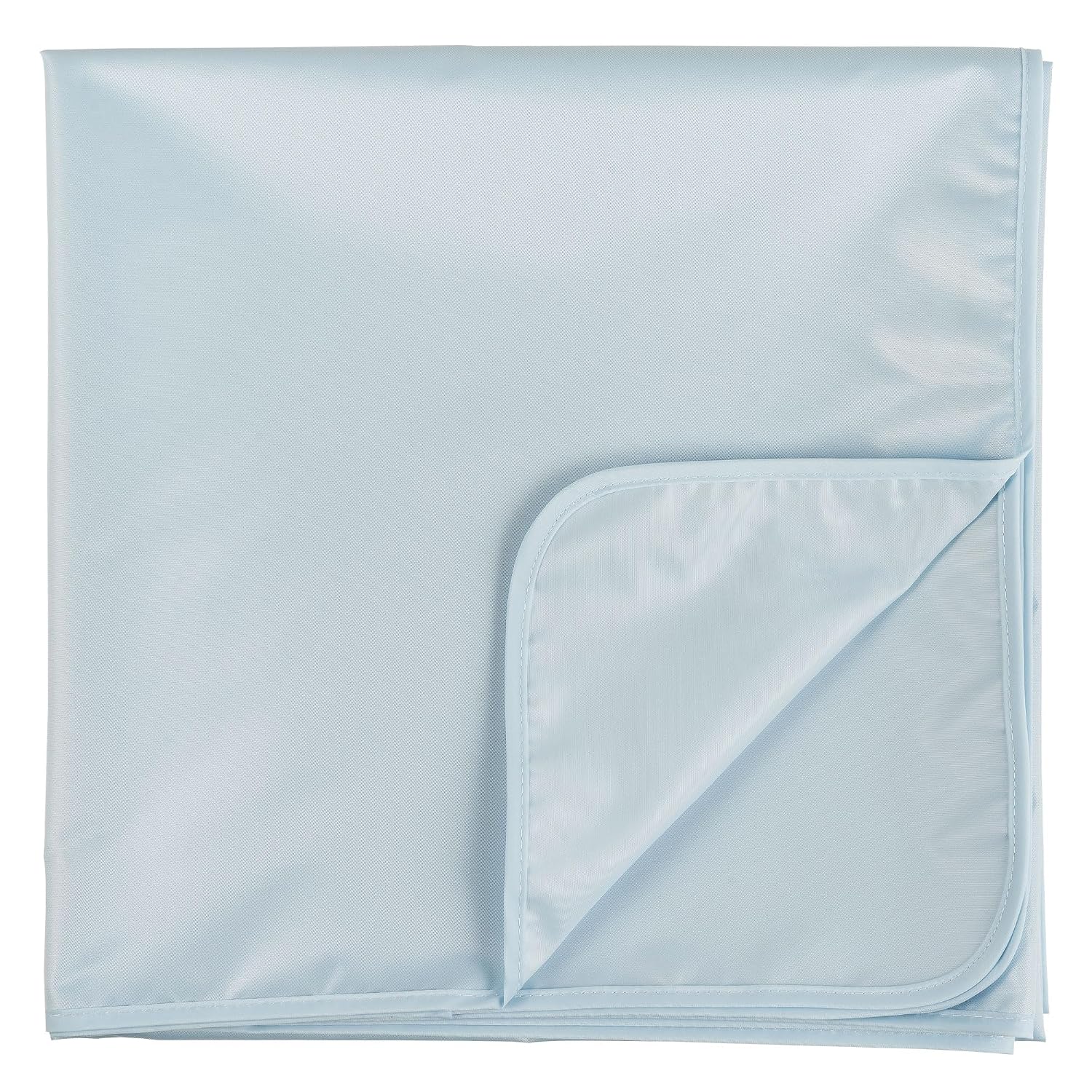 INDIVIDUAL TINY TWINKLE MESS-PROOF SPLAT MAT 51X51 PULGADAS AZUL BEBÉ - 5
