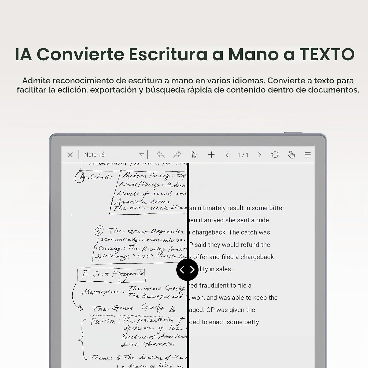 TABLET HUION INK EB1011 E INK 10.3' LIBRETA DIGITAL CON LÁPIZ INALÁMBRICO - 5