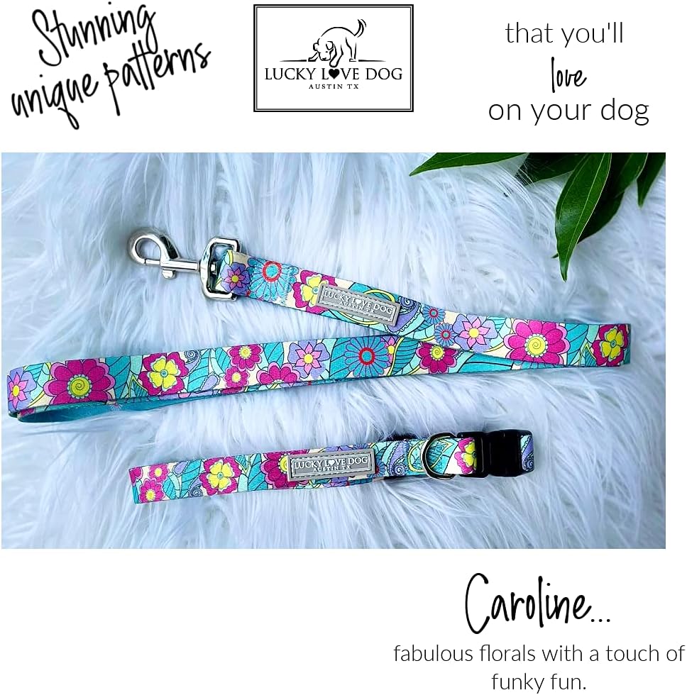 COLLAR AJUSTABLE LUCKY LOVE DOG CAROLINE PARA PERROS EXTRA GRANDES - 2