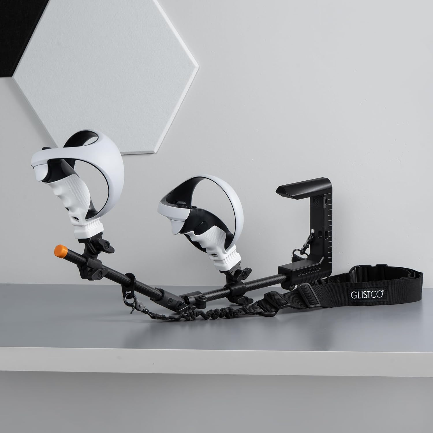 MANDO ADAPTADOR GLISTCO MAGNI STOCK+ VR CARBON FIBER PARA PSVR2 - 5