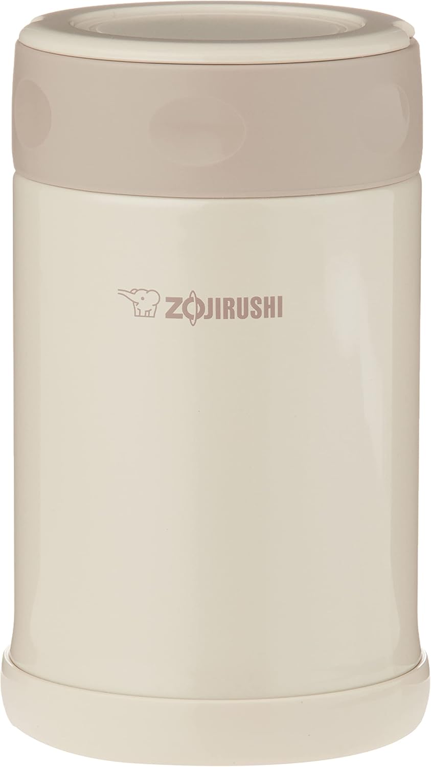 RECIPIENTE TÉRMICO ZOJIRUSHI ACERO INOXIDABLE MEDIANO CREMA - 1