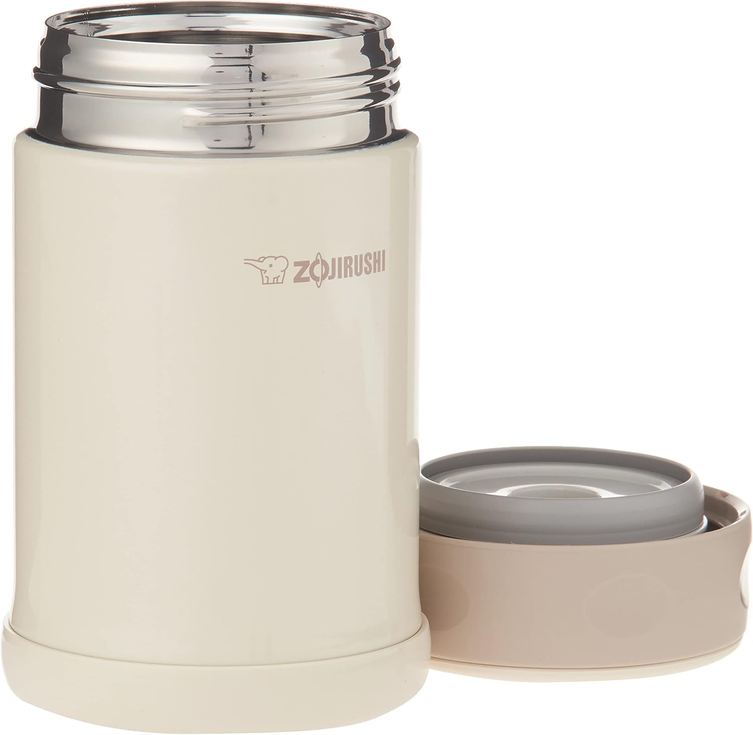 RECIPIENTE TÉRMICO ZOJIRUSHI ACERO INOXIDABLE MEDIANO CREMA - 2