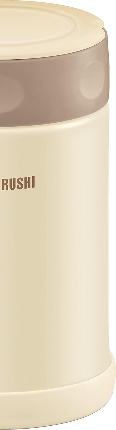 RECIPIENTE TÉRMICO ZOJIRUSHI ACERO INOXIDABLE MEDIANO CREMA - 3