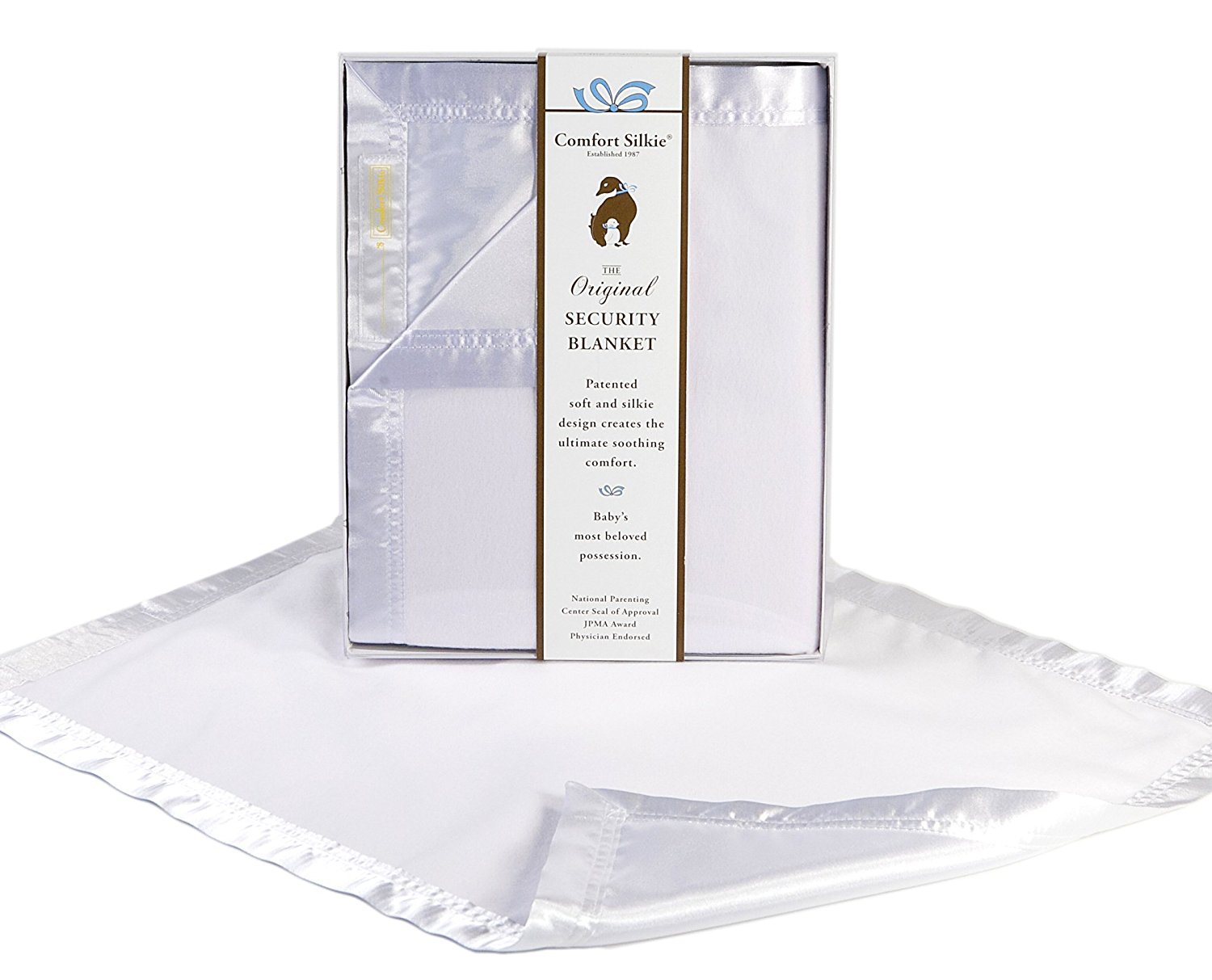 MANTA DE SEGURIDAD COMFORT SILKIE BLANCA 14X18 PULGADAS - 1