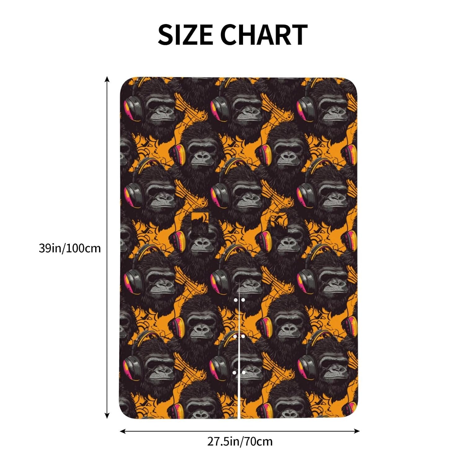 CUBRE COCHE PARA BEBÉ MUISHI MUSIC GORILLA DOBLE CAPA - 5