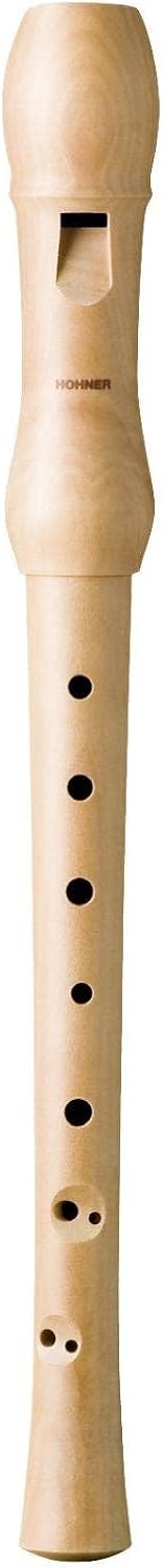 FLAUTA DULCE SOPRANO HOHNER B9560/9522 2 PIEZAS MADERA DE PERA - 1