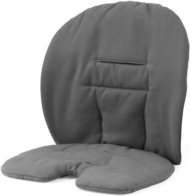 COJÍN STOKKE STEPS BABY SET HERRINGBONE GREY - 1