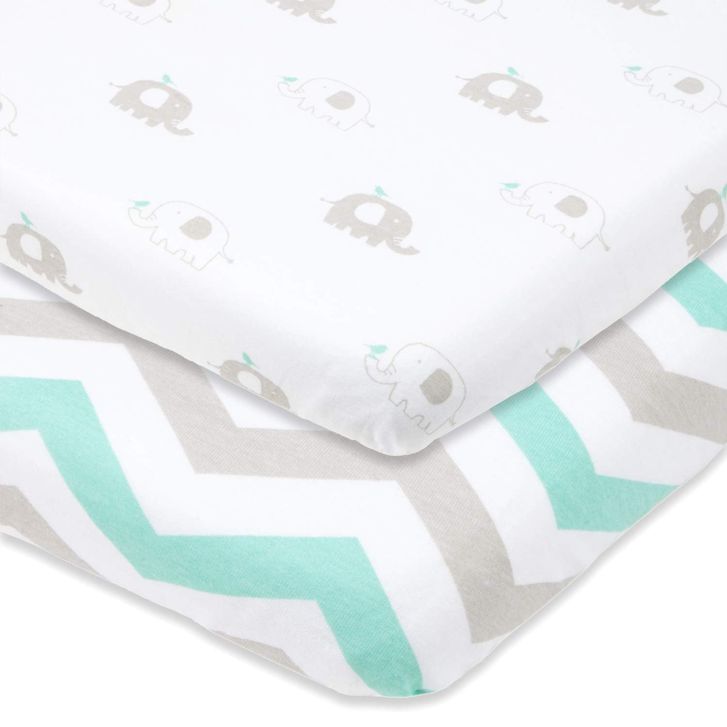 SÁBANAS PARA CUNA JOEY + JOAN 20X30 CM ALGODÓN 100% JUEGO DE 2 PIEZAS - 1