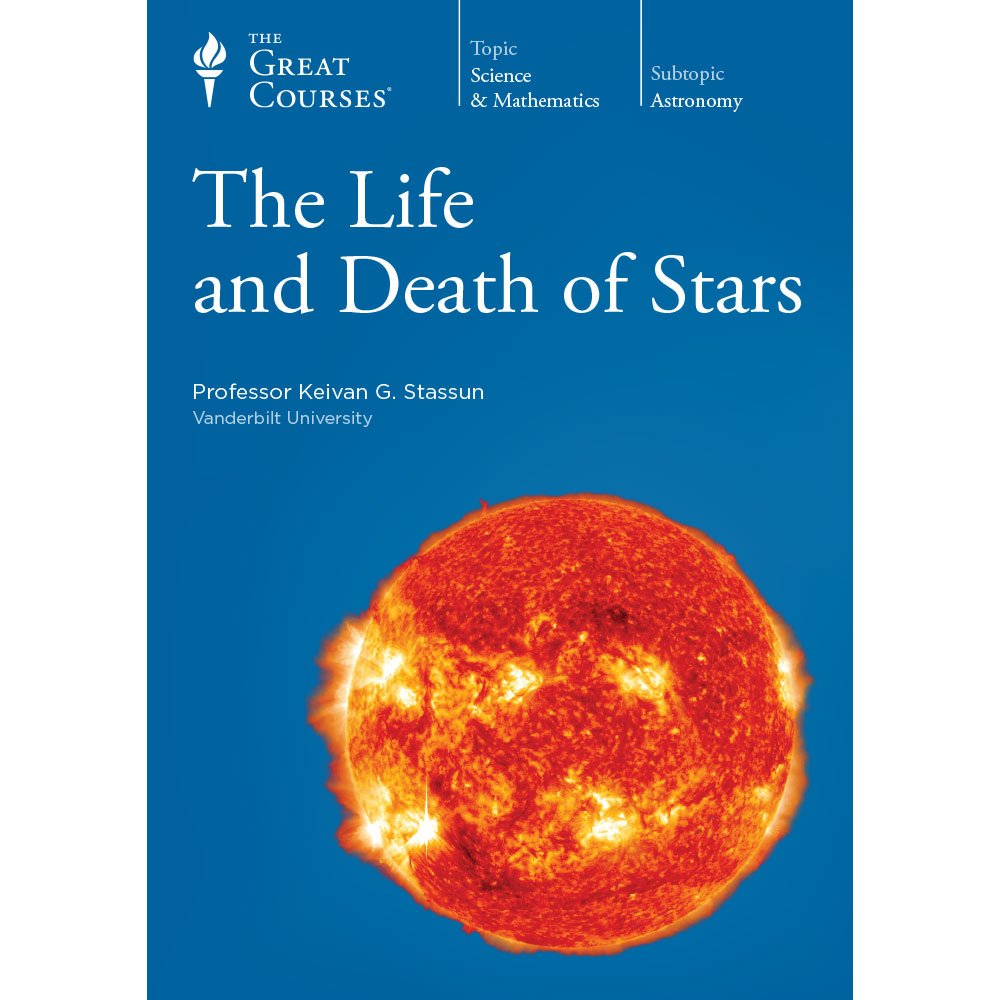 DVD THE LIFE AND DEATH OF STARS - THE GREAT COURSES - 1