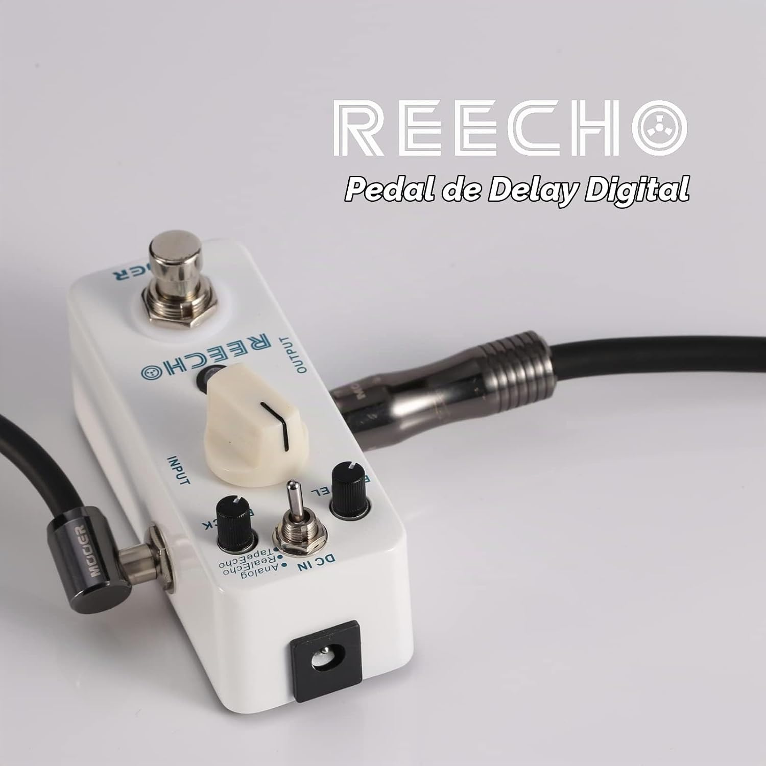 PEDAL DE EFECTOS MOOER REECHO DELAY CON 3 MODOS ANALOG, REAL ECHO Y TAPE ECHO - 2