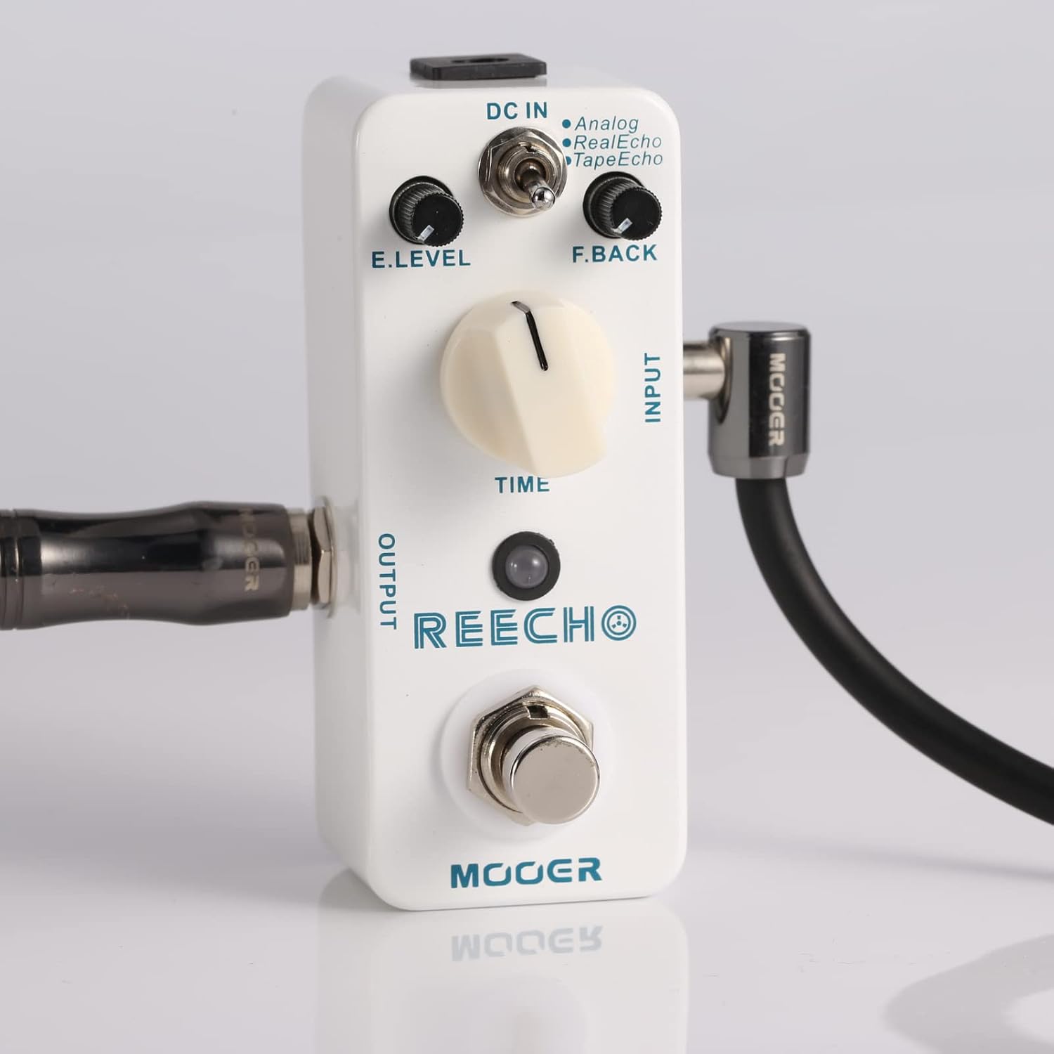 PEDAL DE EFECTOS MOOER REECHO DELAY CON 3 MODOS ANALOG, REAL ECHO Y TAPE ECHO - 4