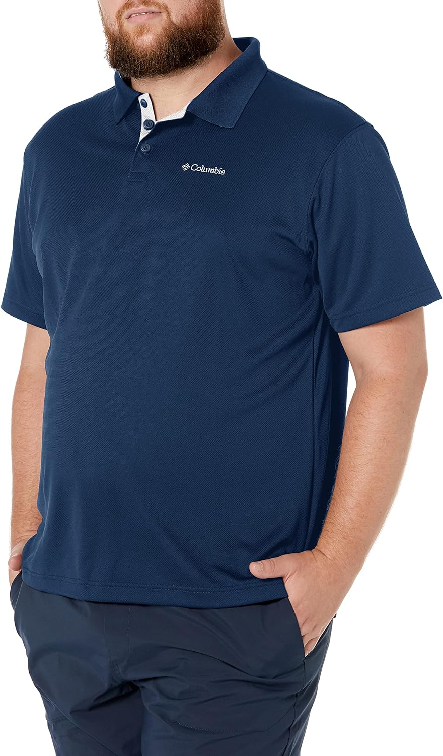 POLO COLUMBIA UTILIZER HOMBRE AZUL MARINO - 1