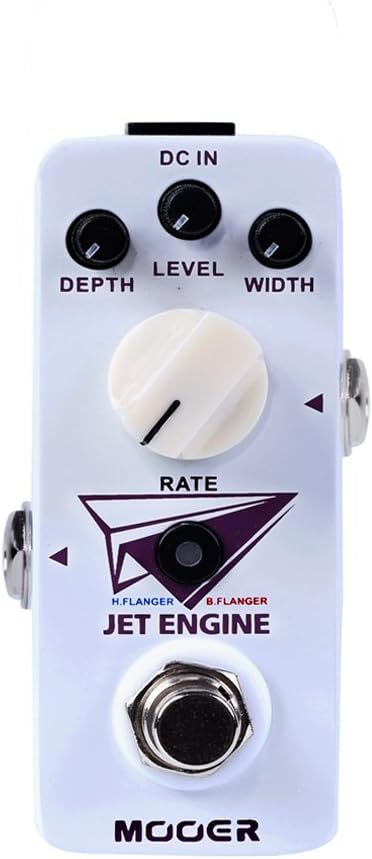 PEDAL DE EFECTOS MOOER JET ENGINE DUAL FLANGER MICRO MODULACIÓN - 1