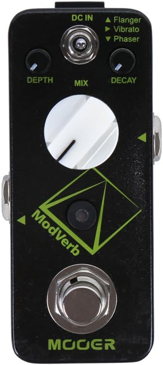 PEDAL DE REVERB MOOER MODVERB COMPACT CON MODULACIÓN, FLANGER, VIBRATO Y PHASER - 1