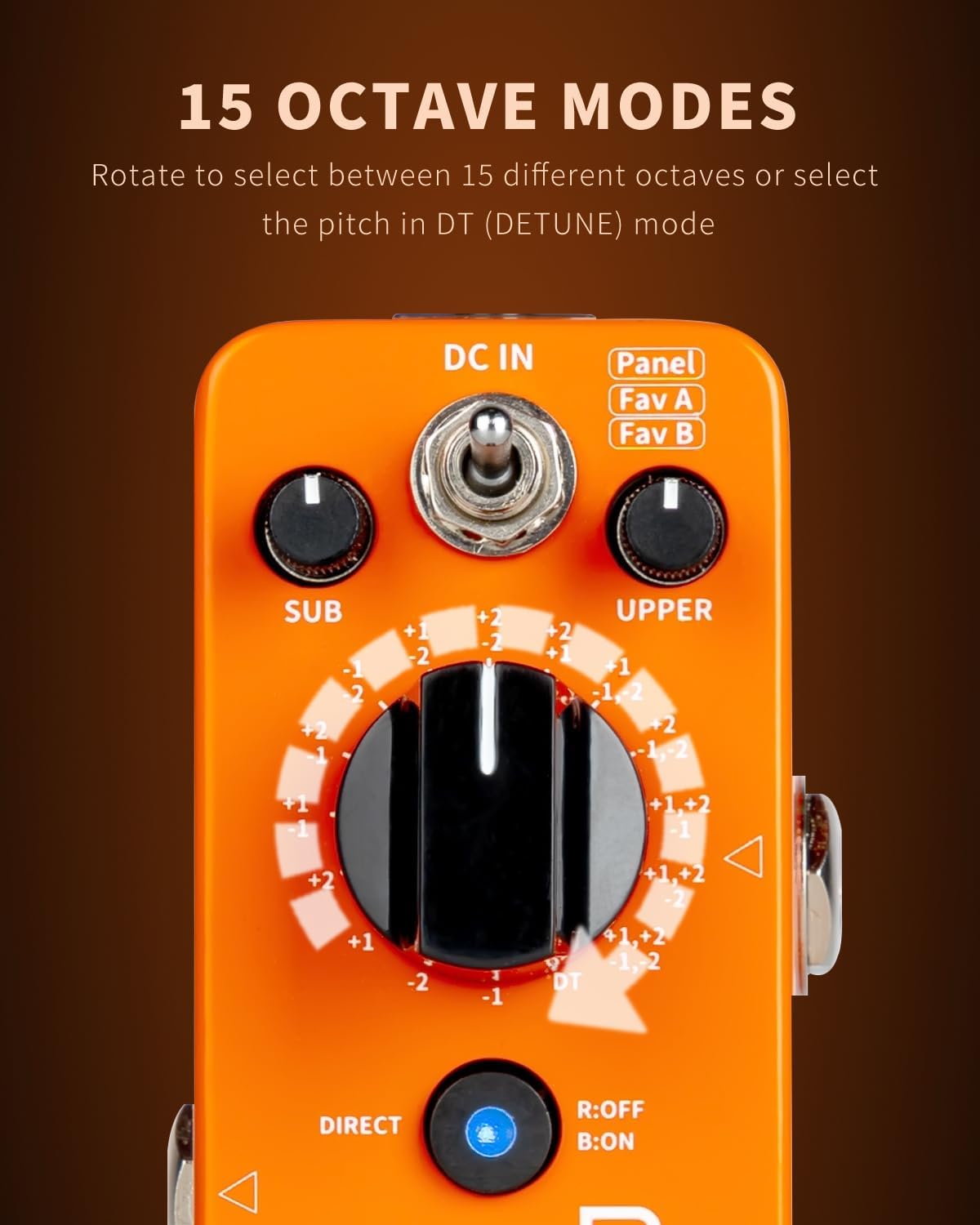 PEDAL DE EFECTOS MOOER PURER OCTAVE MICRO SERIES - 3