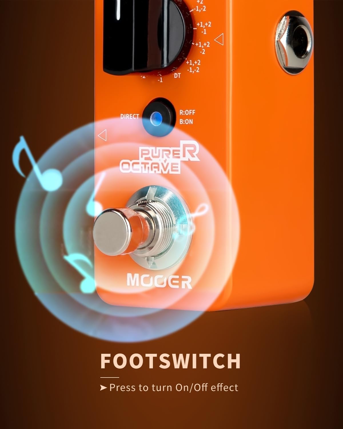 PEDAL DE EFECTOS MOOER PURER OCTAVE MICRO SERIES - 5