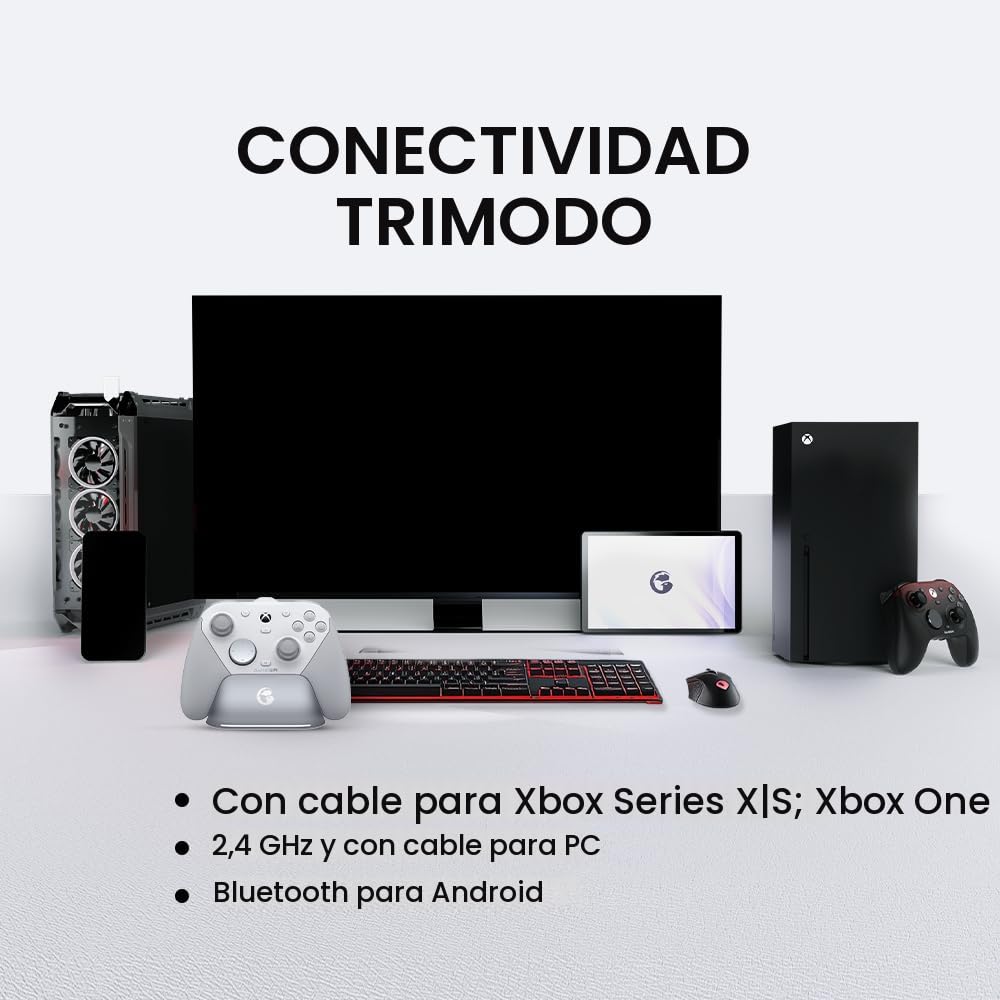 GAMEPAD GAMESIR G7 PRO WIRED PARA XBOX SERIES X|S, XBOX ONE, PC Y ANDROID NEGRO - 3
