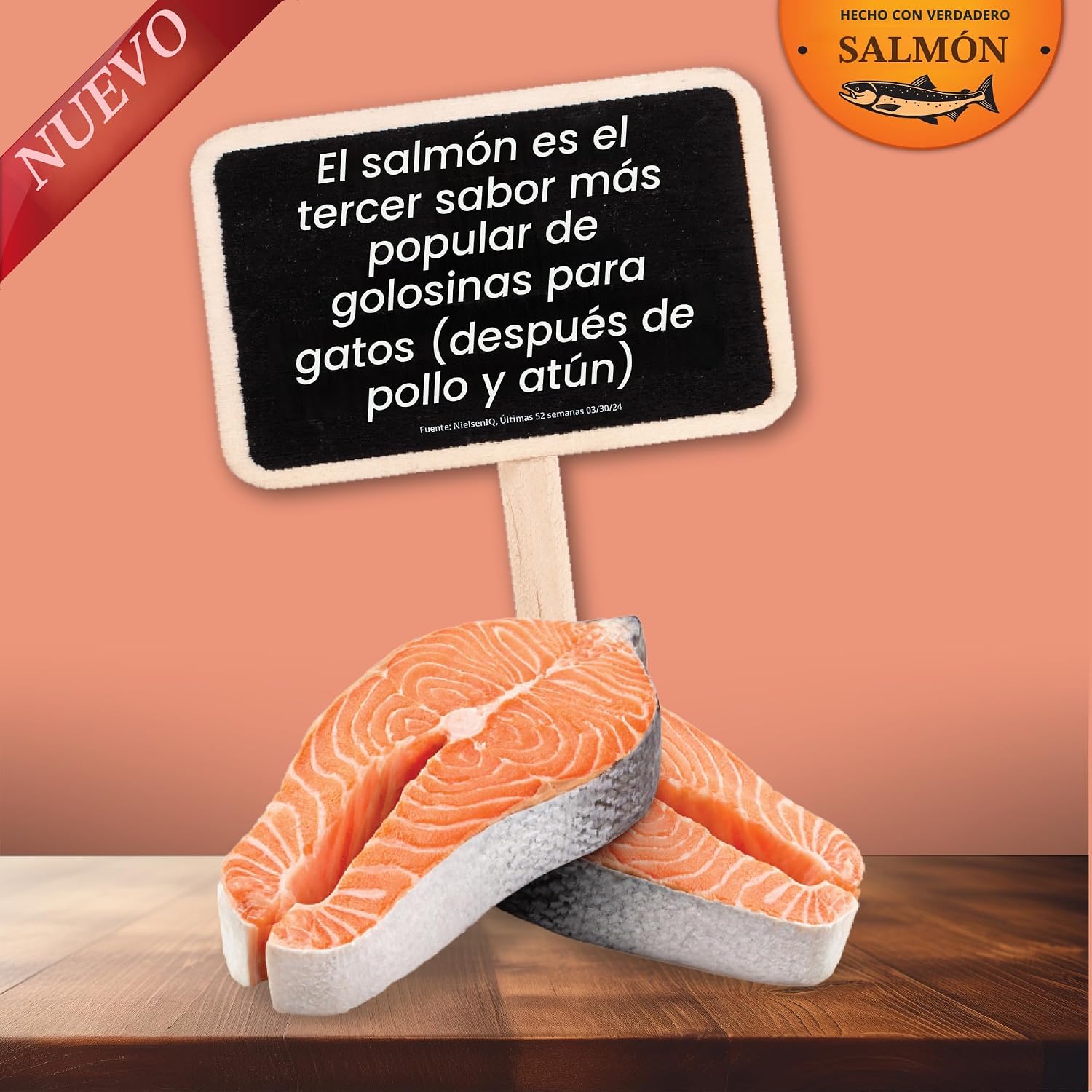 SNACK PARA GATOS INABA CHURU SALMÓN TUBO 0.5 OZ CAJA 60 UNIDADES - 2