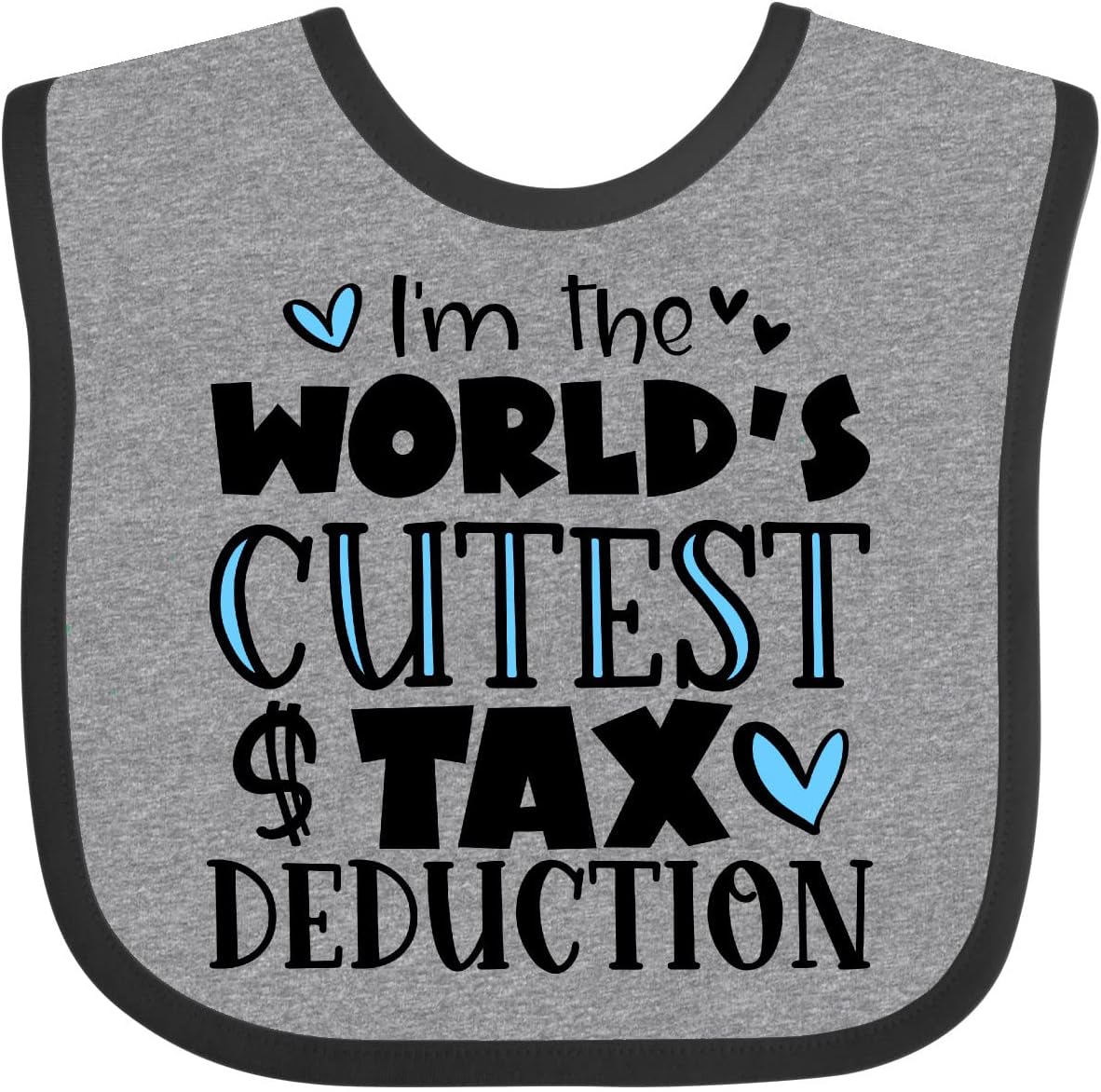 BABERO INKTASTIC I'M THE WORLD'S CUTEST TAX DEDUCTION CORAZONES AZUL - 1