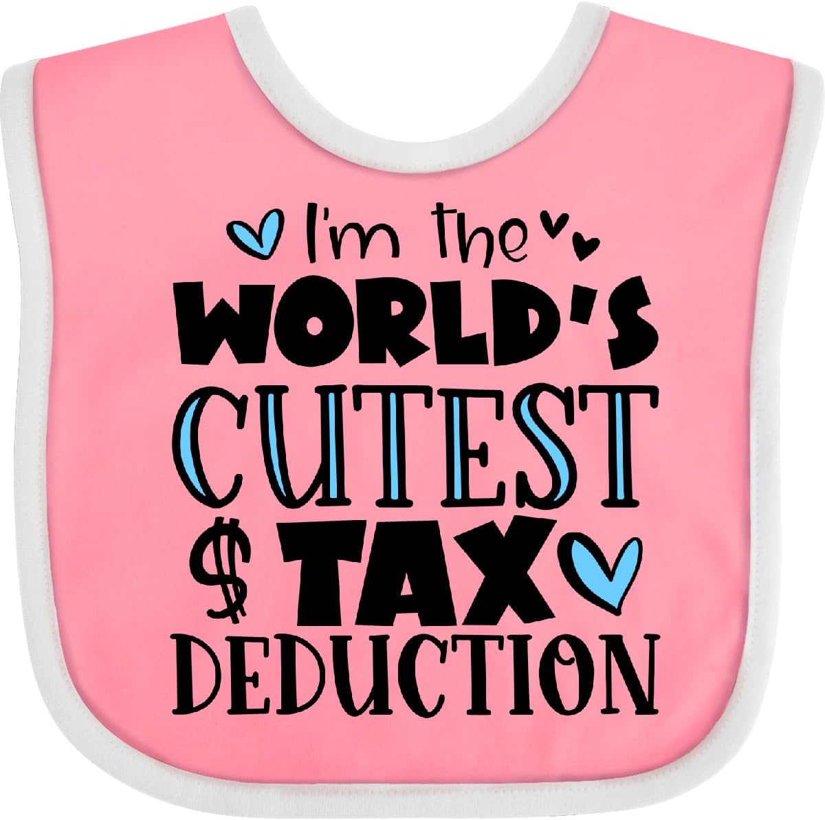 BABERO INKTASTIC I'M THE WORLD'S CUTEST TAX DEDUCTION CORAZONES AZUL - 1