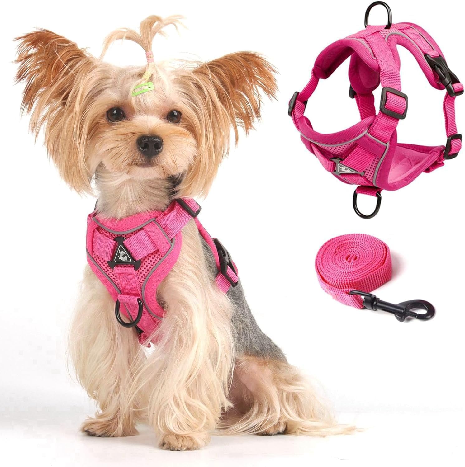 ARNÉS Y CORREA PARA GATO SKMEDITEC ESCAPE PROOF TALLA L ROSA - 5