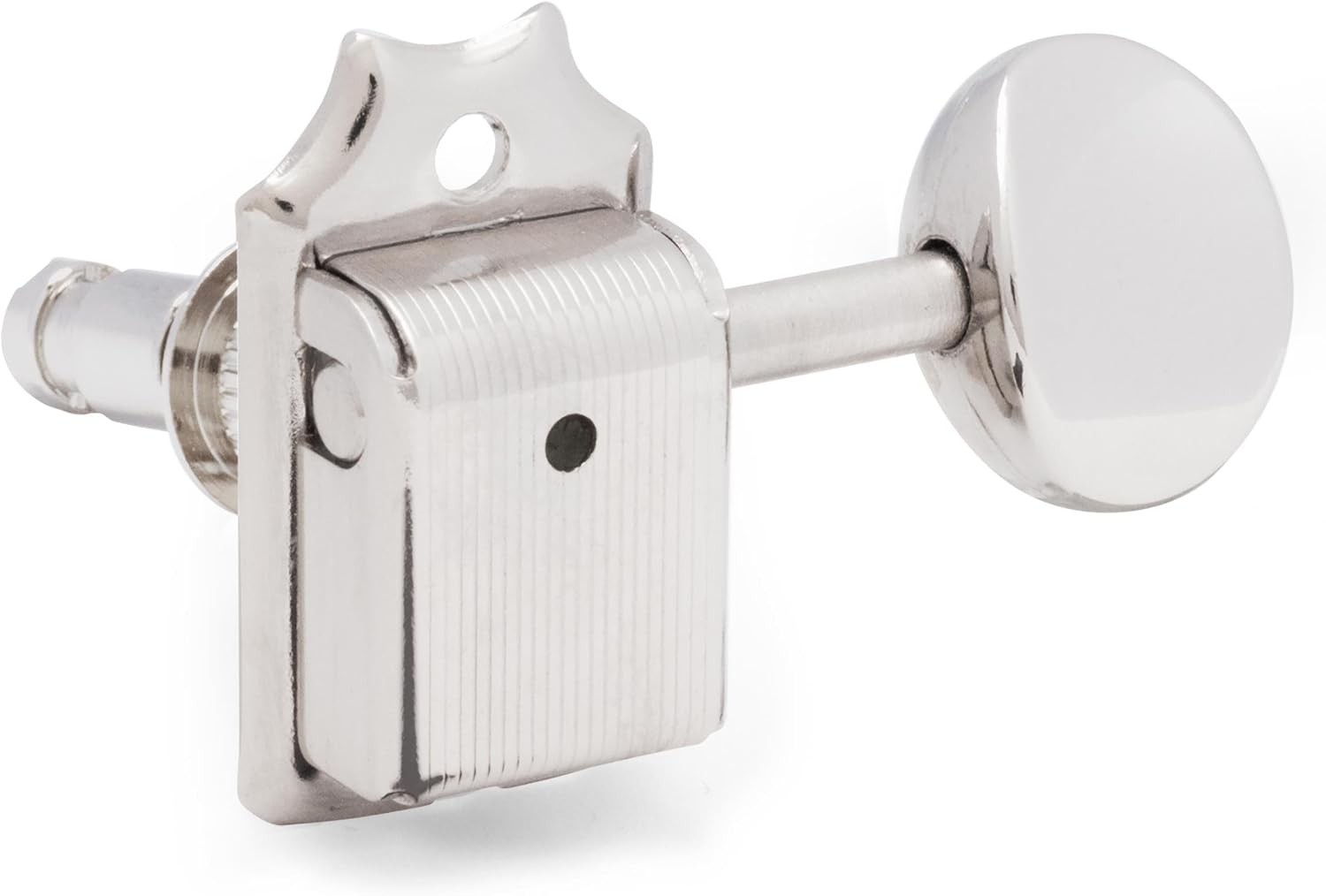 AFINADORES GOTOH LOCKING VINTAGE OVAL KNOB 6-IN-LINE NÍQUEL - 2