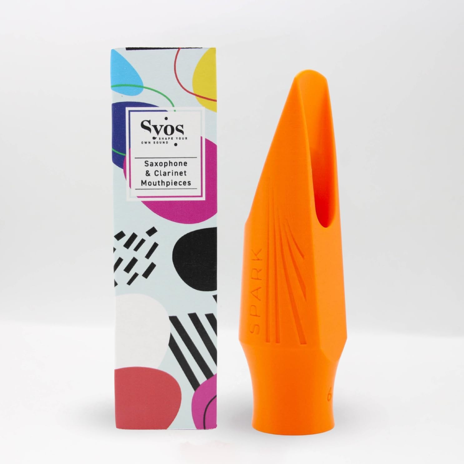 BOQUILLA DE SAXO ALTO SYOS SPARK TIP 5 SONIDO BRILLANTE PARA ROCK - 1