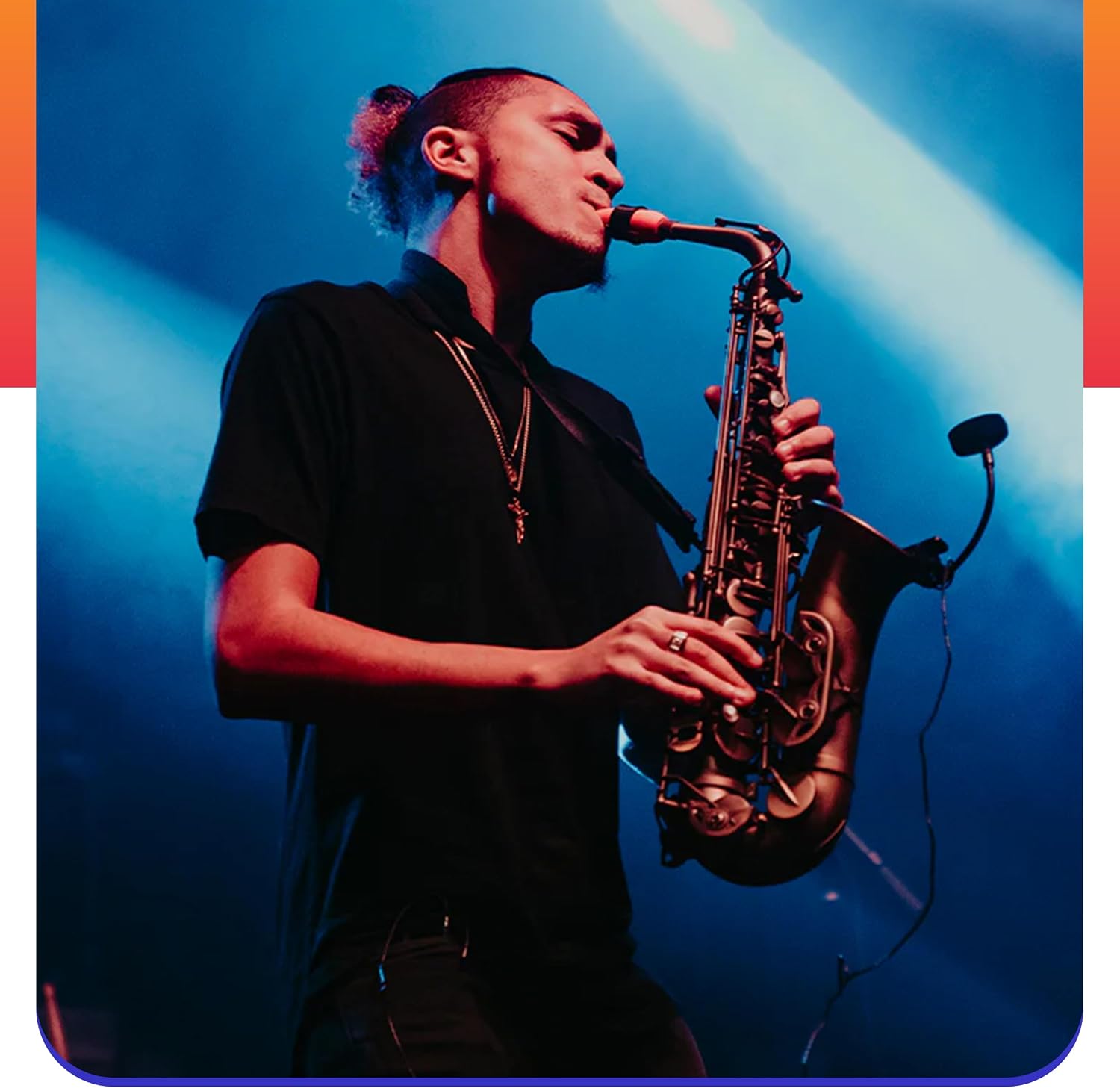 BOQUILLA DE SAXO ALTO SYOS SPARK TIP 5 SONIDO BRILLANTE PARA ROCK - 3